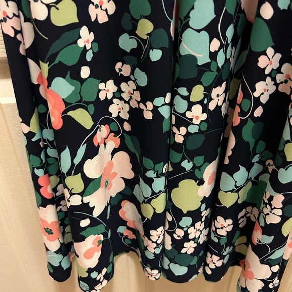 Tommy Hilfiger NWT Sz 8 Navy Blue & Multi Color Floral Dress - Picture 10 of 15